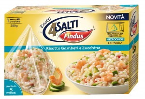 4 Salti Findus_risotto gamberi e zucchine