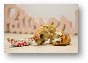 Twix panini dolci