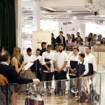 I giovani finalisti del Premio Birra Moretti Grand Cru sul palco di Eataly Smeraldo - Milano