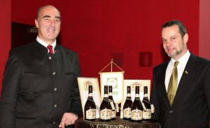 Helmuth Köcher del Merano WineFestival e Christian Pircher