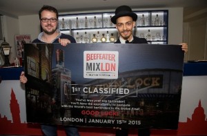 Tim Stones e Roberto Rossi - BEEFEATER MIXLDN 2014