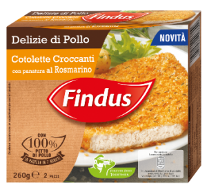 Findus_Delizie di Pollo_Cotolette Croccanti con Panatura al Rosmarino