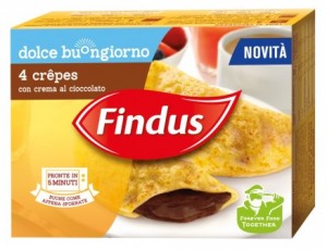 Findus_Dolce Buongiorno_Crepes con crema al cioccolato