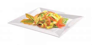 Trenette con Salmone Norvegese Kv Nordic e zucchine