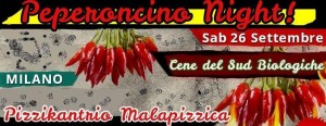 locandina peperoncino night