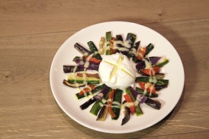 VERDURE E MOZZARELLA DI BUFALA