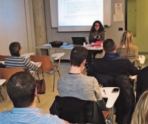 Un momento del corso di formazione rivolto agli operatori professionali di bar e ristorazione