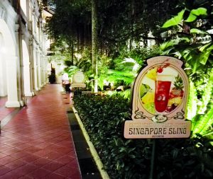 IL GARDEN DELLO STORICO RAFFLES HOTEL