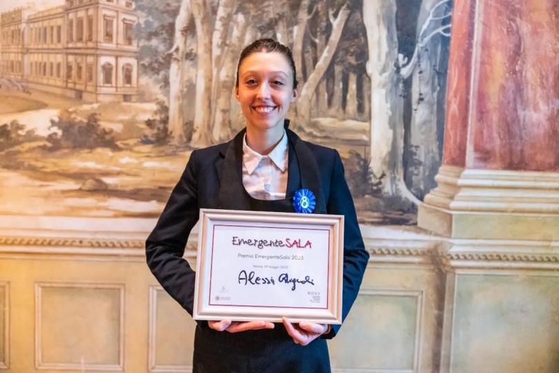 Alessia Chignoli di Villa Crespi è la miglior giovane professionista di sala d'Italia