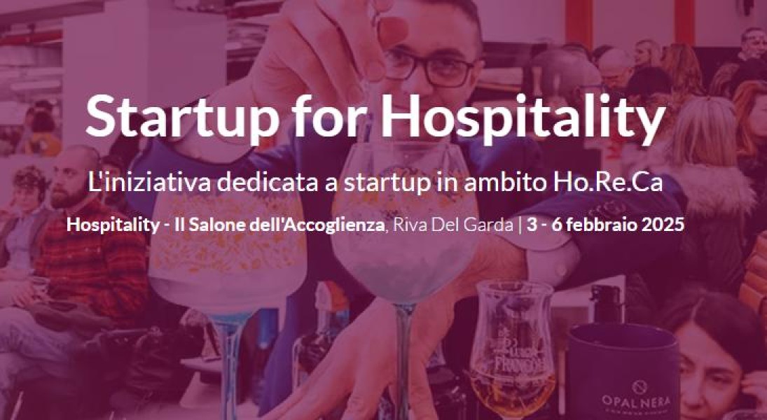 Horeca: c'è tempo fino al 10 dicembre per iscriversi a Startup for Hospitality