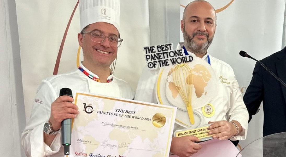 Miglior Panettone del Mondo 2024, vince Pietro Sparago da Caserta