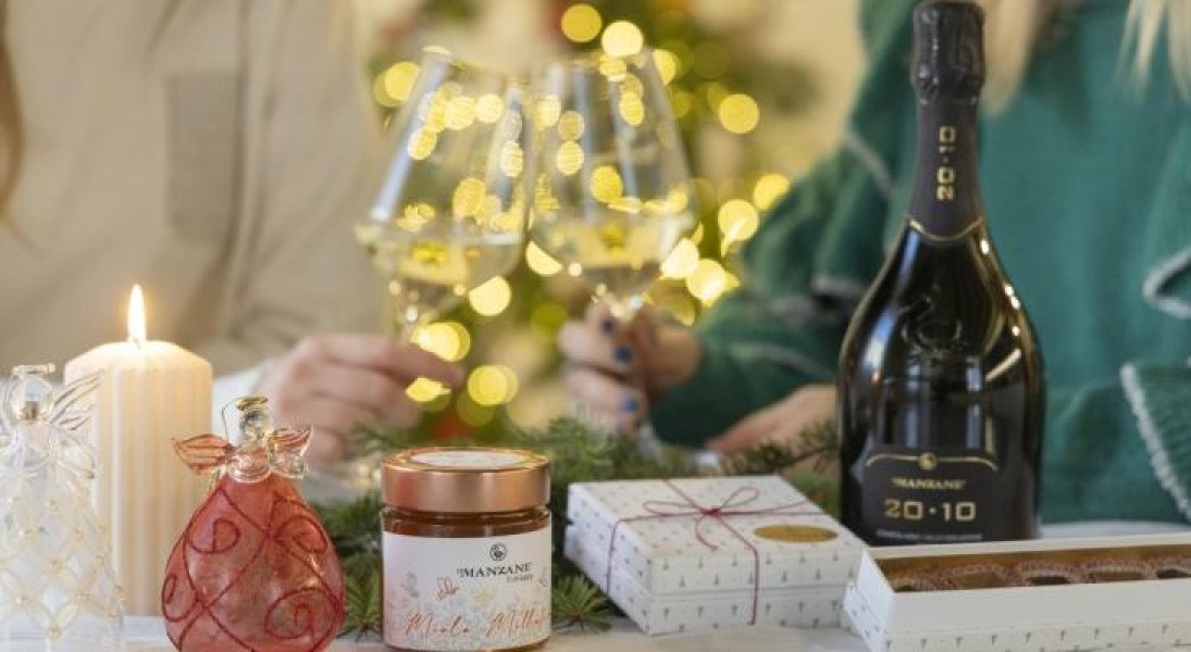 Le Manzane per il Natale 2024: wine experience e Christmas Box solidali