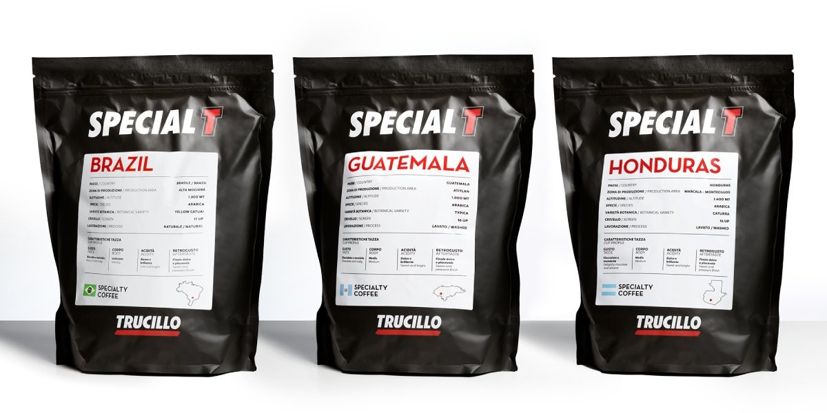 SpecialT, debutta la nuova linea di single origins 100% Arabica di Caffè Trucillo 