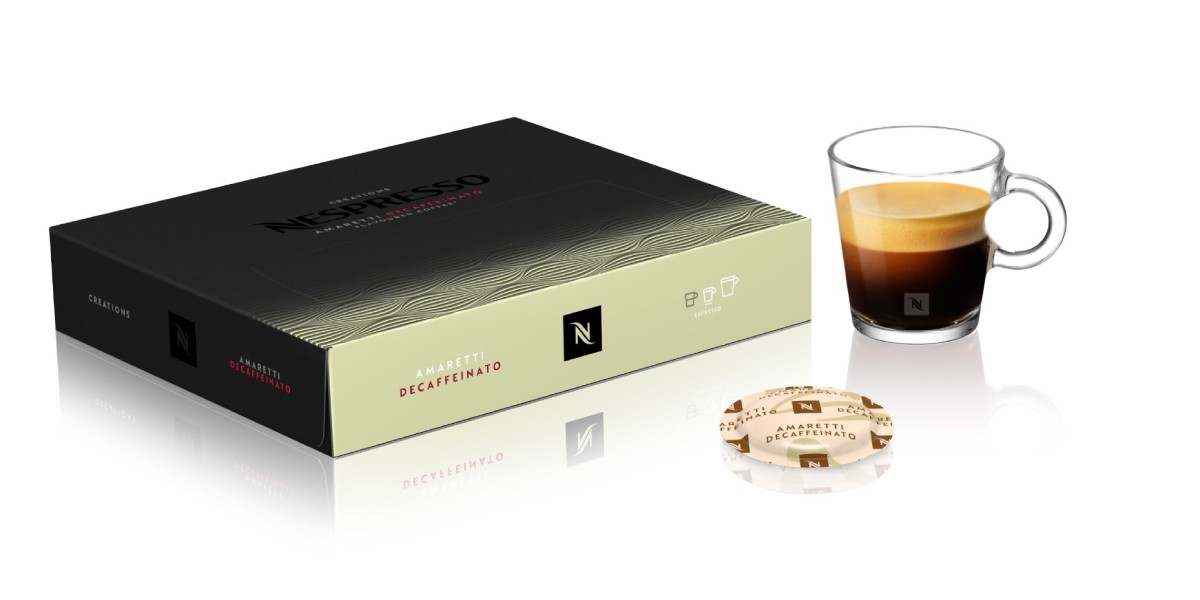 Nespresso amplia la gamma Creations della linea Professional con Amaretti Decaffeinato