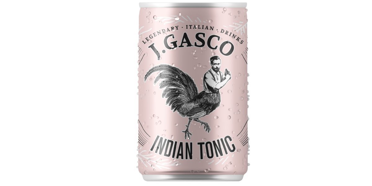 J.Gasco Indian Tonic, la new-entry è la lattina da 150 ml