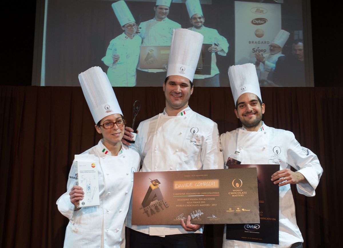 Davide Comaschi è il Campione italiano di Cioccolateria