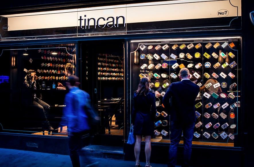 Tincan, ovvero la scatoletta al ristorante