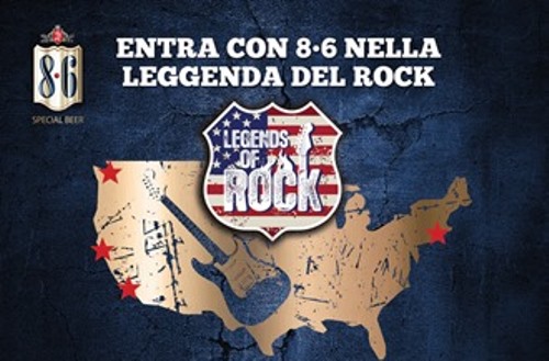 Bavaria 8.6 premia i consumatori con il concorso Legends of Rock