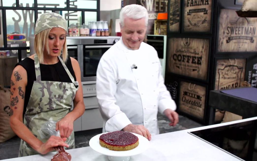 Iginio Massari The Sweetman: vai con pistacchio, cioccolato e lampone