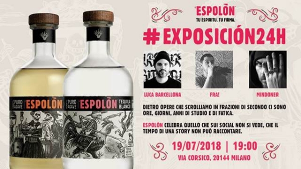 Tequila Espolòn lancia la sua Exposicion 24 H