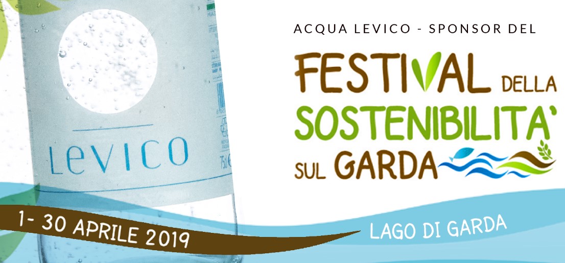 Levico Acque supporta il festival della sostenibilità sul Garda 2019