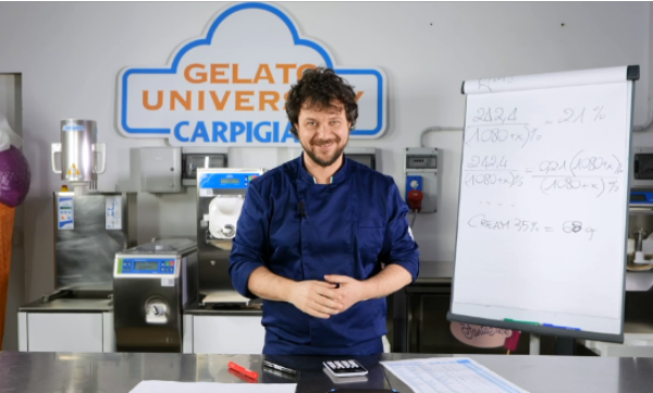 Imparare a fare il gelato online con Carpigiani Gelato University